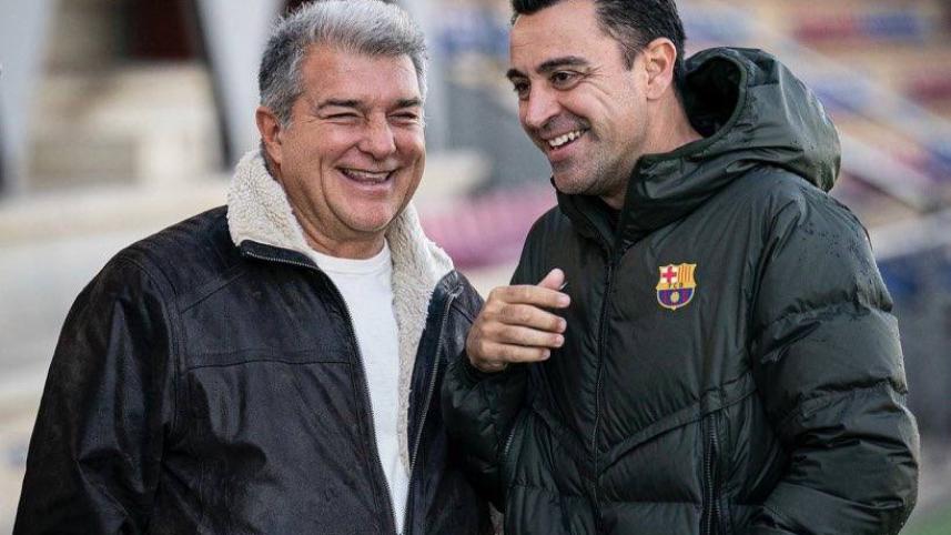 Joan Laporta, Xavi