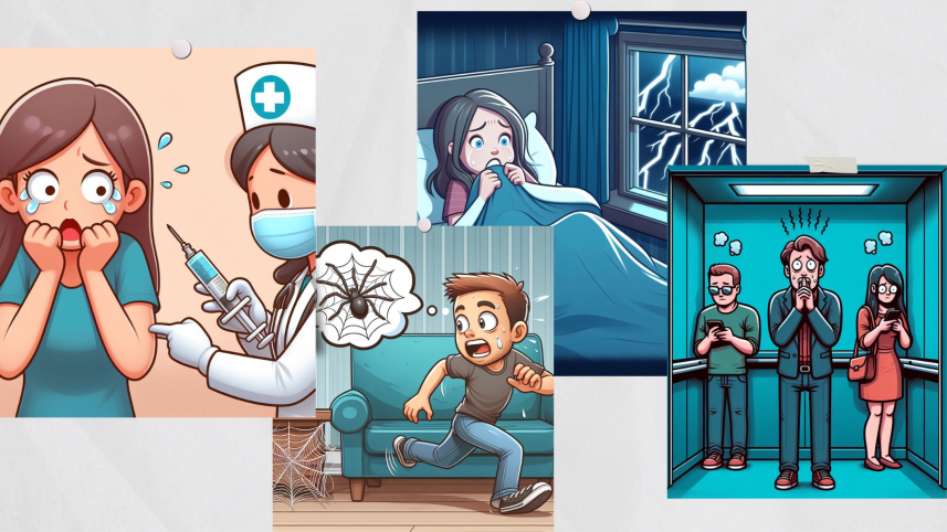 living with phobias