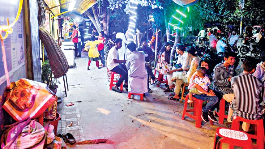 Popular street for young adults Mirpur Dhaka