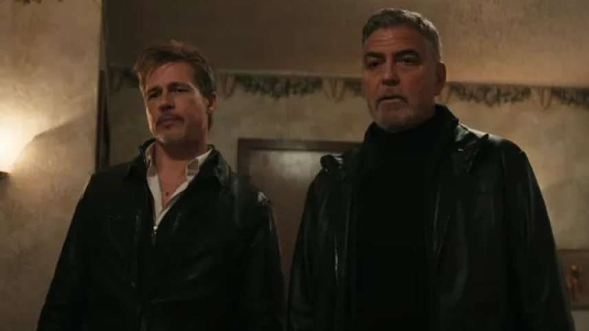 Brad Pitt and George Clooney reunite after 16 years for ‘Wolfs’