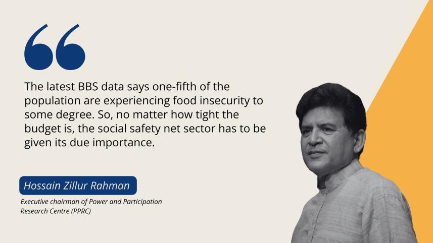 FY2024-25 budget reaction Hossain Zillur Rahman
