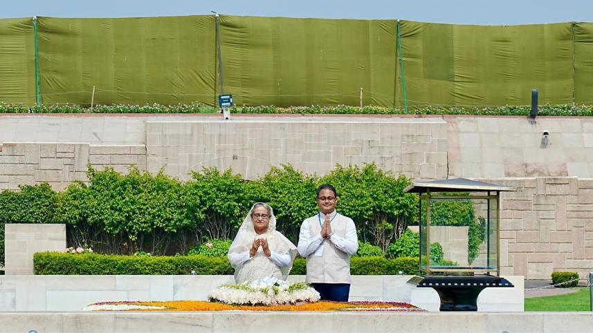 Hasina Narendra Modi Rashtrapati Bhavan reception