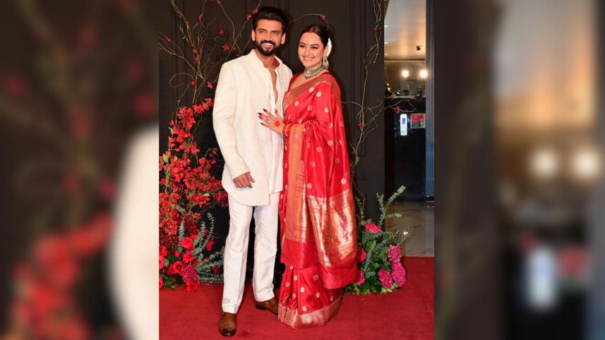 Glimpses from Sonakshi-Zaheer wedding reception