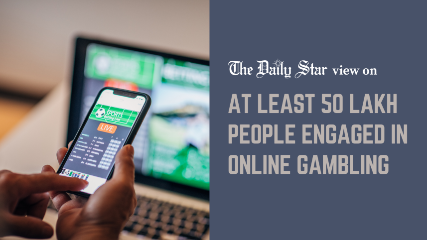 At least 50 lakh people engaged in online gambling