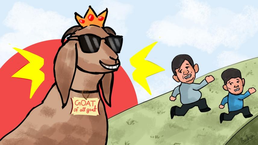 Tk 15 lakh goat