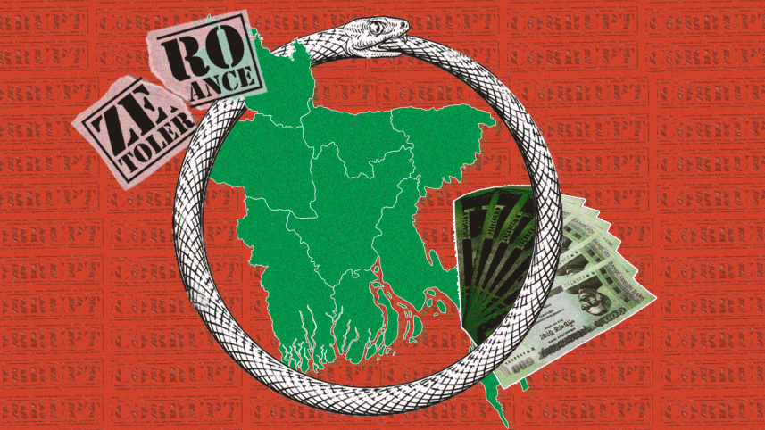 Has the government redefined corruption by excluding the concept of black money?