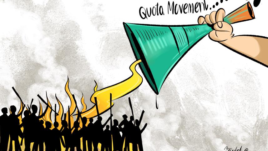 impact of irresponsible comments on Bangladesh quota protests