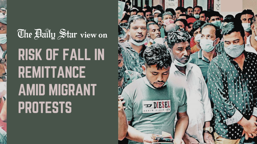 Risk of Fall in Remittance Amid Migrant Protests