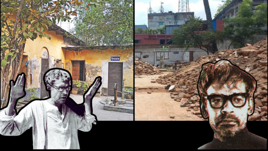 Ritwik Ghatak home vandalised