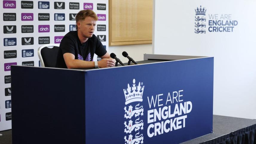 England Stand-in Test captain Ollie Pope 