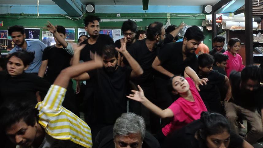Prachyanat School honours Kafka with stage adaptation of ‘Metamorphosis’