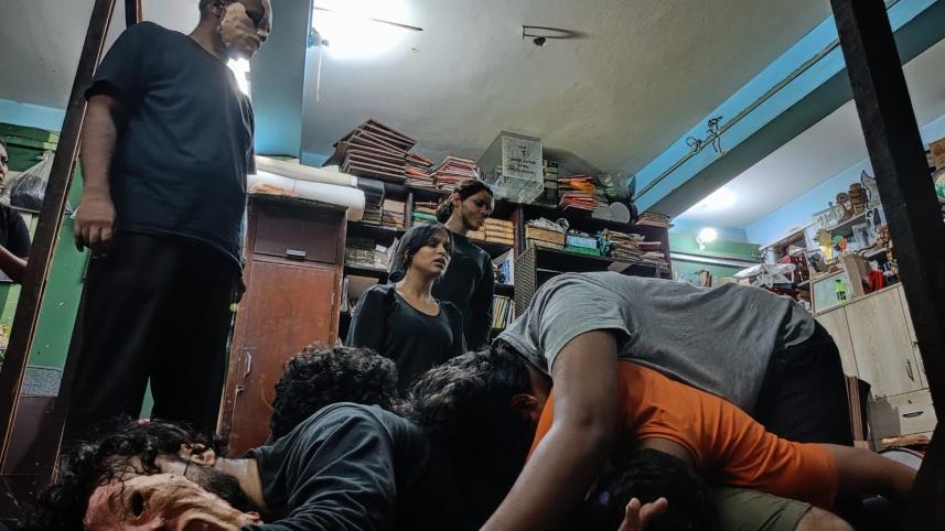 Prachyanat School honours Kafka with stage adaptation of ‘Metamorphosis’