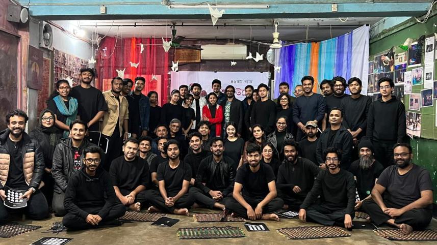 Prachyanat School honours Kafka with stage adaptation of ‘Metamorphosis’