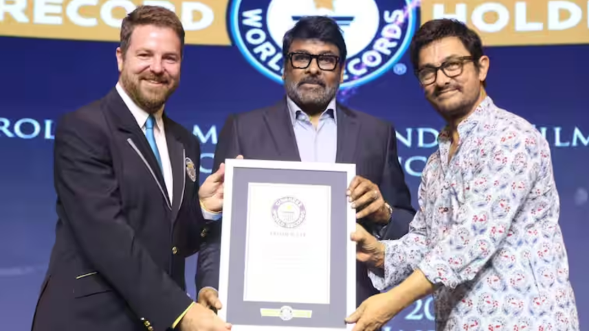 Chiranjeevi secures Guinness World Records as India’s most prolific actor 