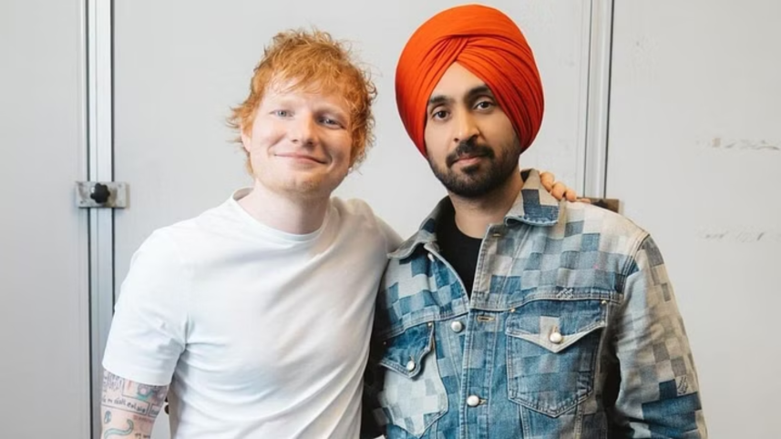 Ed Sheeran joins Diljit Dosanjh for surprise onstage performance in Birmingham