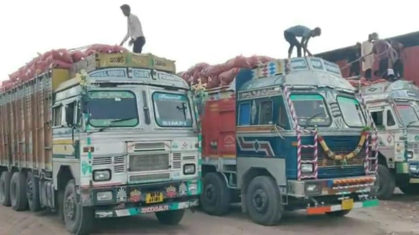 Indian potato import through Hili resumes after a break of 77 days