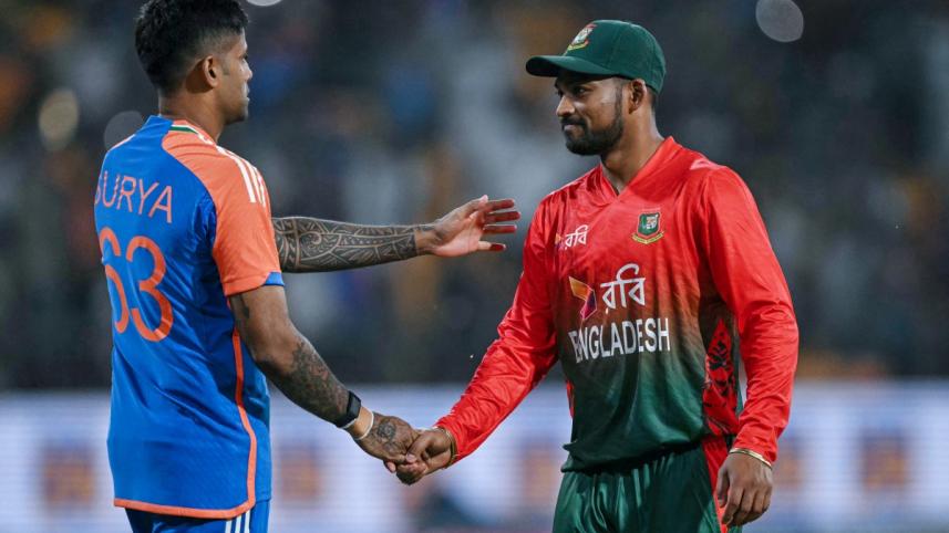 Najmul Hossain Shanto, Suryakumar Yadav