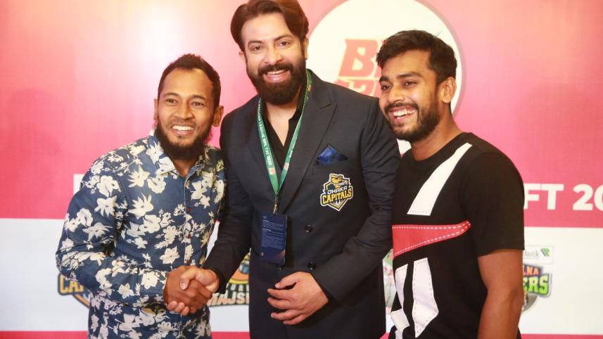 Mushfiqur Rahim, Mehedi Hasan Miraz, Shakib Khan