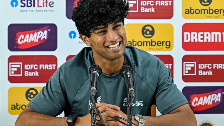 New Zealand batter Rachin Ravindra