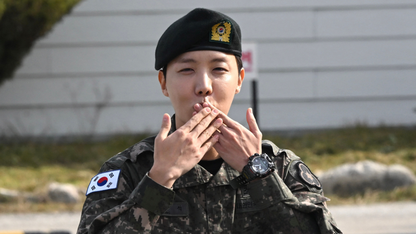 BTS member J-hope discharged from South Korean military