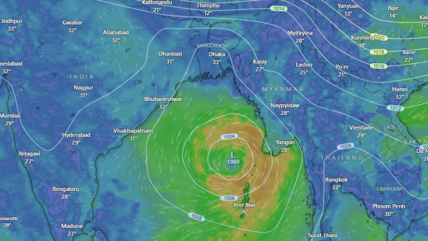 Cyclone Dana update