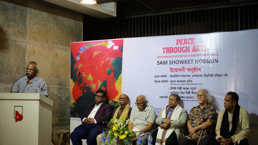 ‘Peace Through Arts’: An artist’s path to tranquility