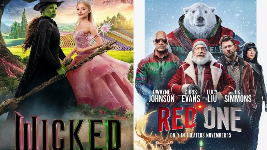 ‘Wicked’ and ‘Red One’ hit local theatres today