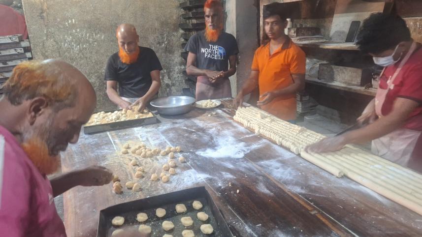 Traditional bread and biscuits Bangladesh