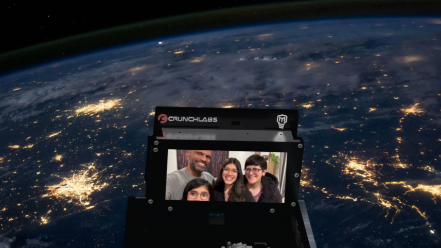 Space selfie