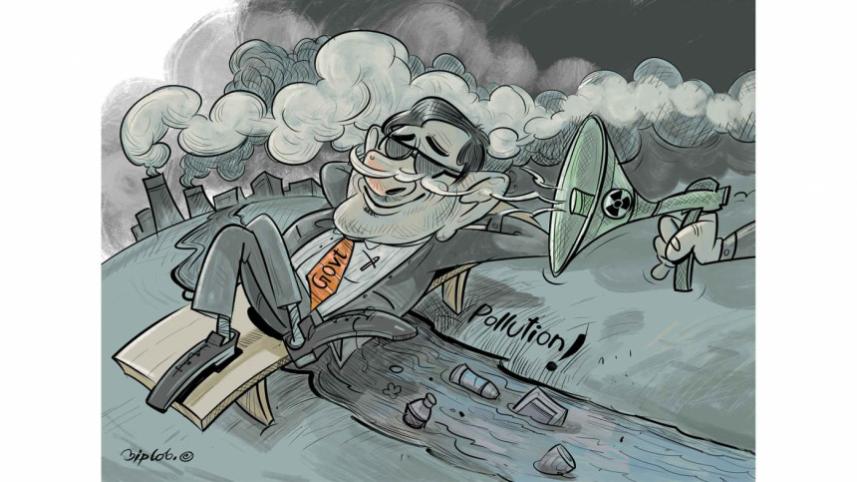Breathing hazards in Dhaka city