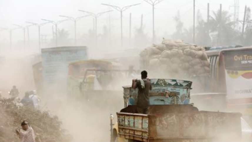  Air pollution menace needs effective dust and waste management