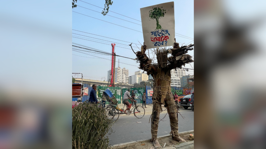 Artists and activists demand restoration of Panthakunja Park