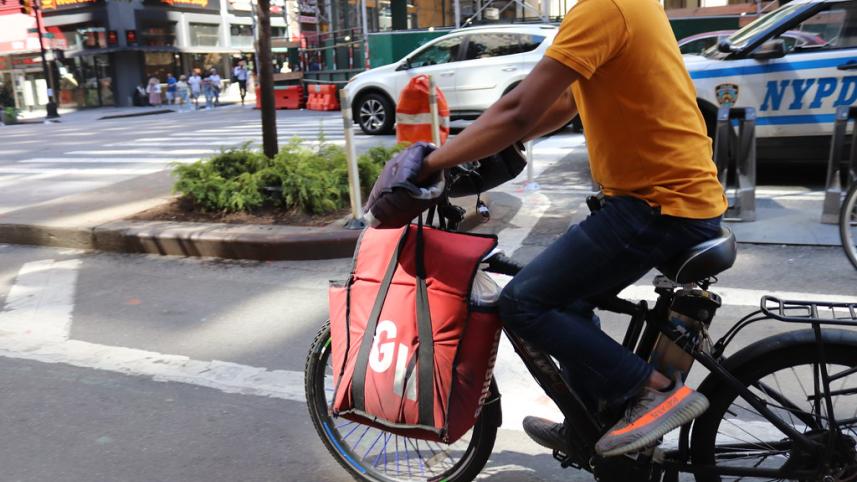 Grubhub delivery driver
