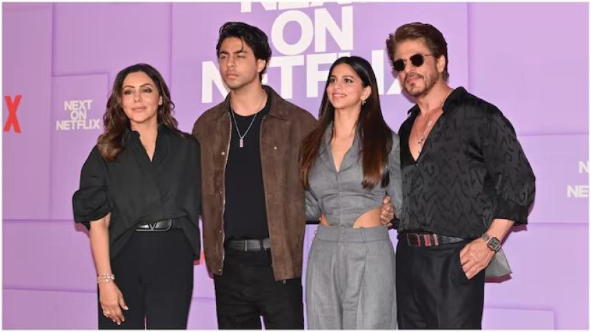 SRK unveils Aryan Khan’s directorial debut at Netflix event