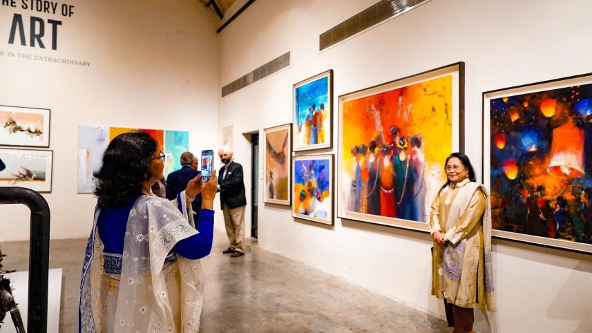 ‘The Story of Art’ features an impressive blend of renowned and fresh artists