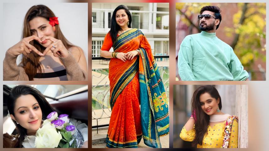 Celebrities welcome Spring with love