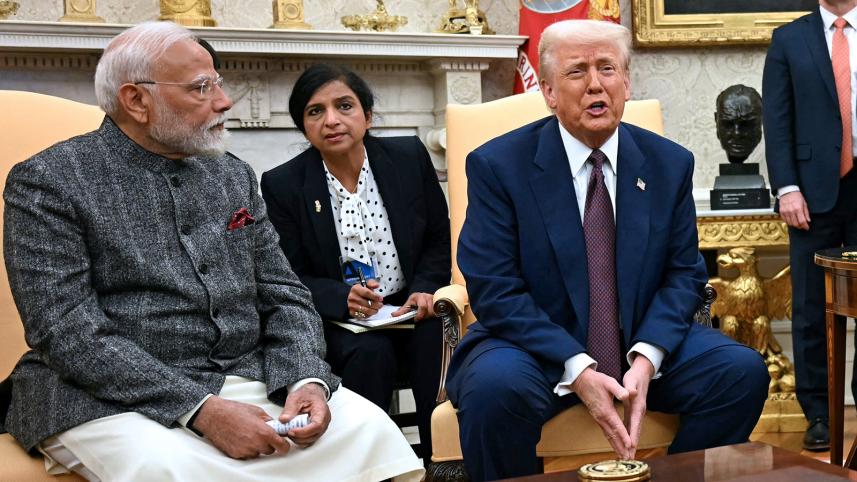 Modi Trump White House meeting