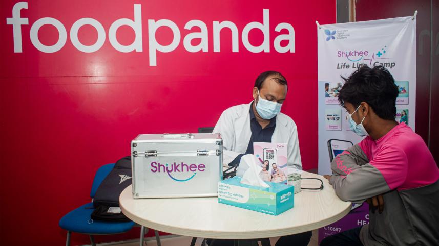 foodpanda medical camp