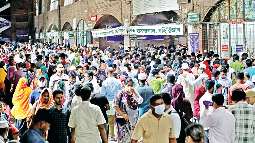 rising dengue patients in Suhrawardy Hospital 2026
