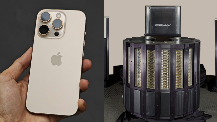 Smartphone vs supercomputer