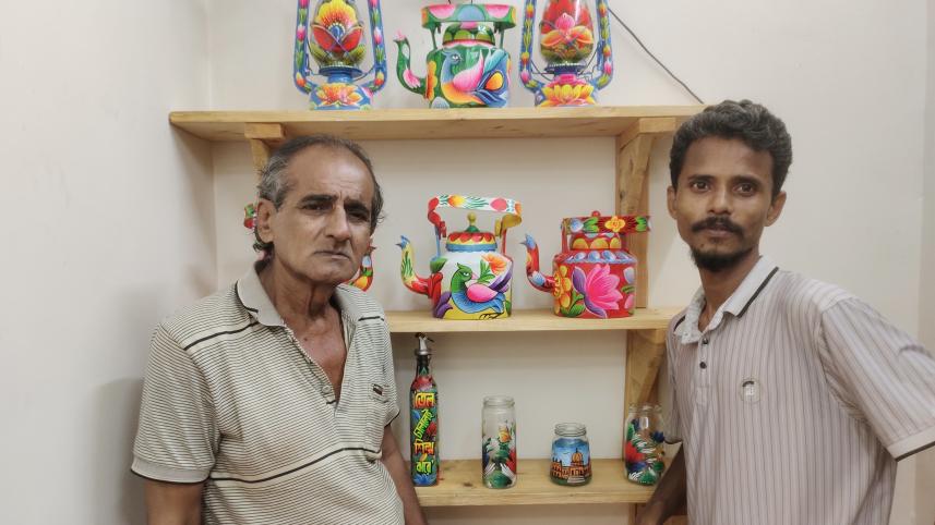 “Pappu’s Art School for All” brings rickshaw painting to everyone