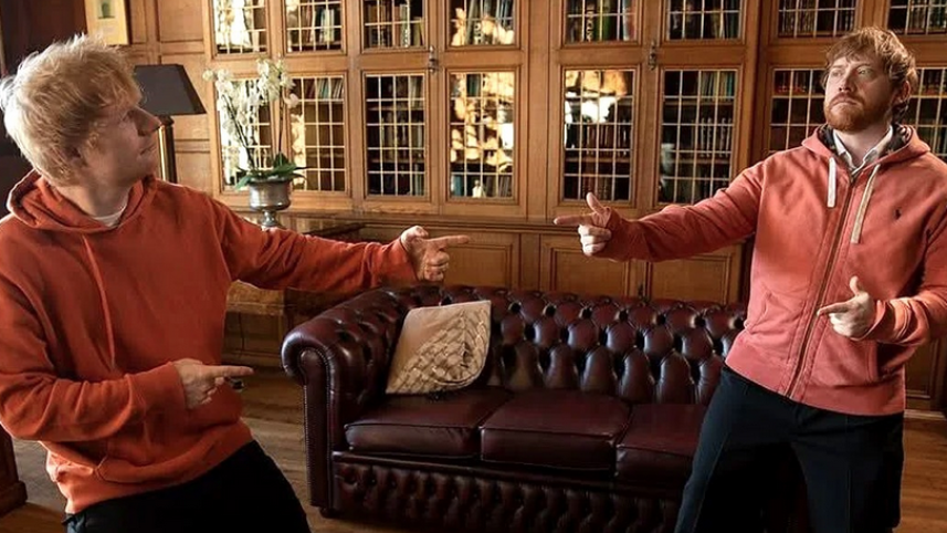 Rupert Grint reprises Ed Sheeran-obsessed role in new music video