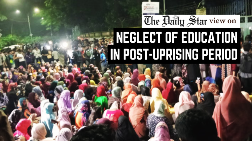 Education sector still in disarray