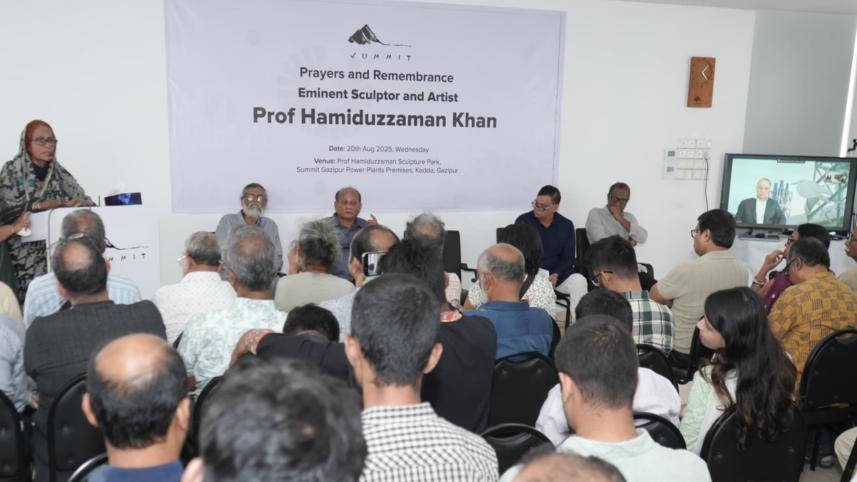 In remembrance of a sculptor of freedom: Hamiduzzaman Khan