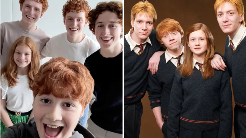 HBO reveals cast of Weasley siblings for its ‘Harry Potter’ series