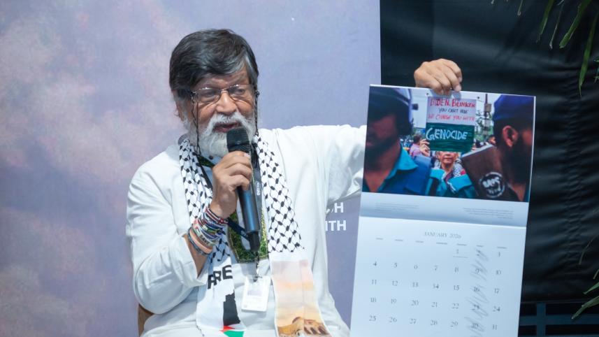 Drik marks 36th anniversary with lecture on Gaza’s ‘Media Genocide’