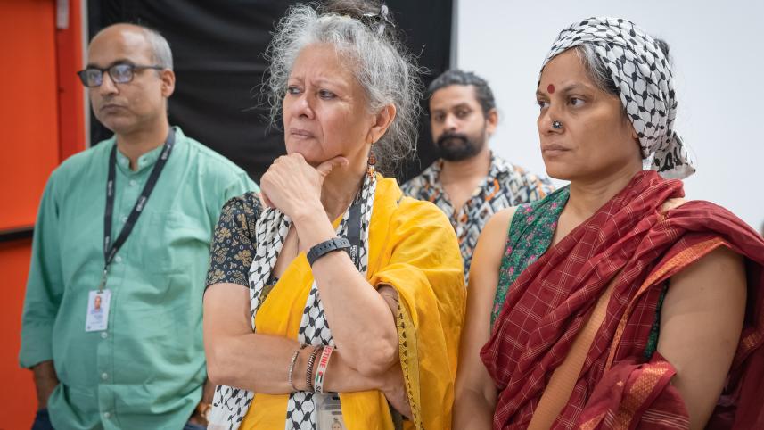 Drik marks 36th anniversary with lecture on Gaza’s ‘Media Genocide’