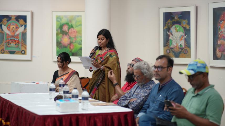 Samina Zaman’s ‘Poetry of Time’ impresses at Zainul Gallery