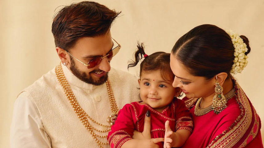 Deepika Padukone and Ranveer Singh share first glimpse of daughter Dua on Diwali