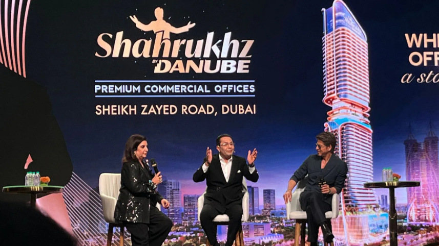 Shah Rukh Khan unveils ‘Shahrukhz Danube’